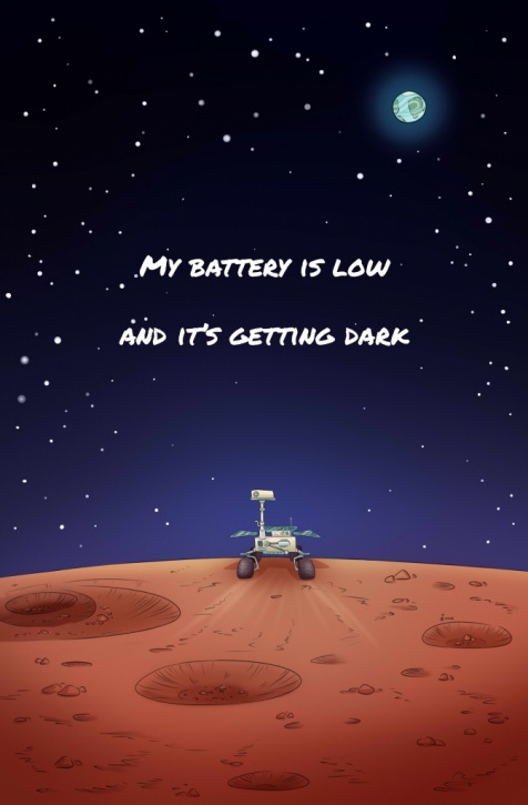 My battery is low, and it’s getting dark