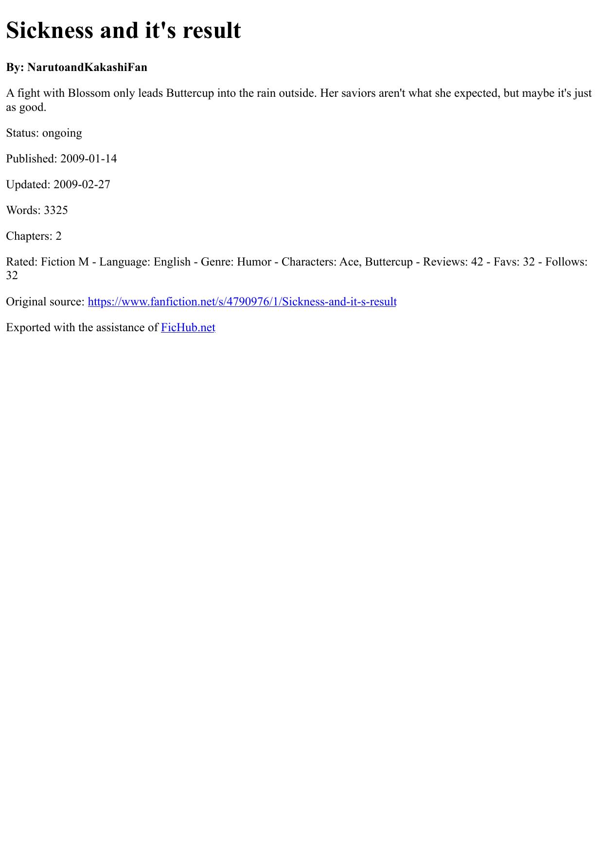 Sickness and it's result