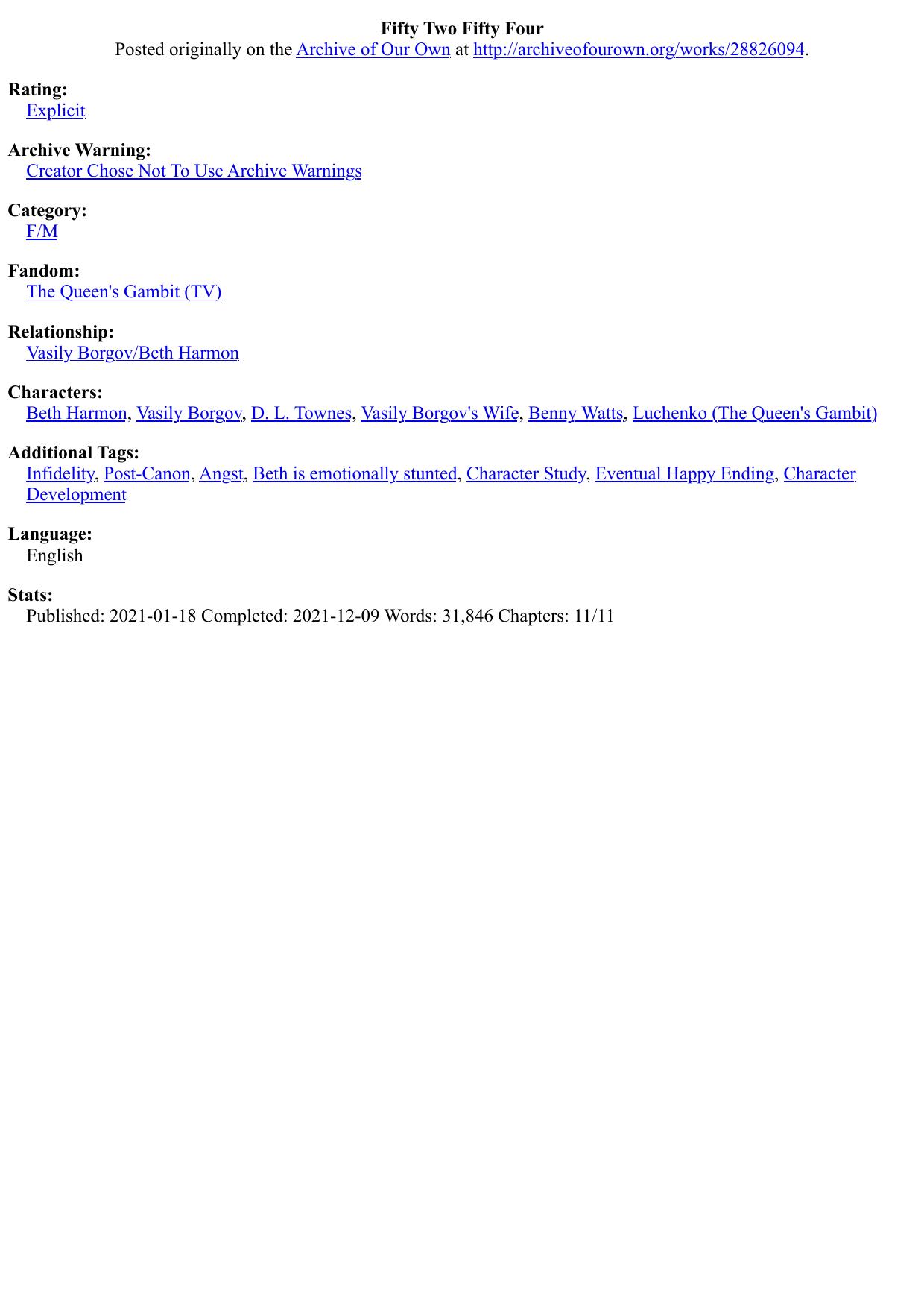 Fifty Two Fifty Four