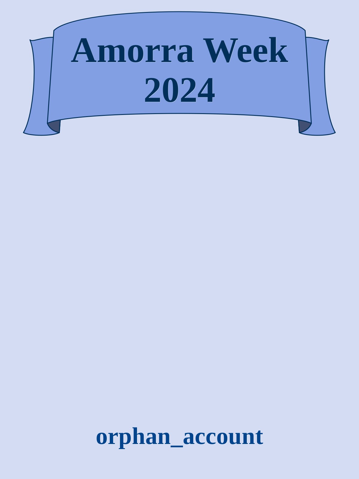 Amorra Week 2024